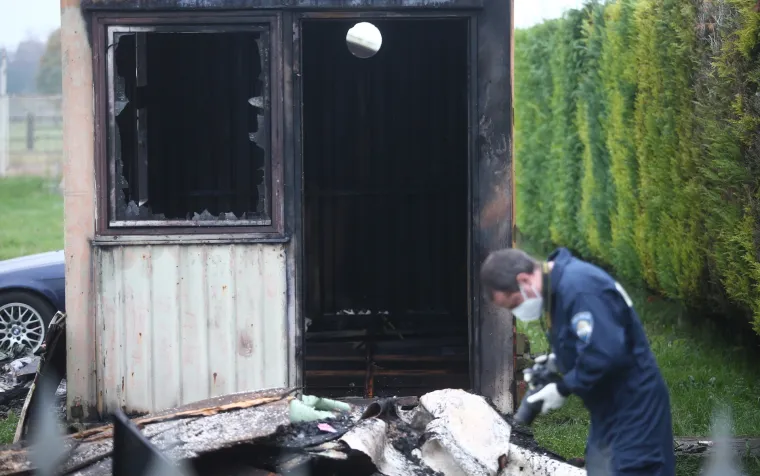 U požaru stambenog kontejnera u Hra&scaron;ću smrtno stradala jedna osoba