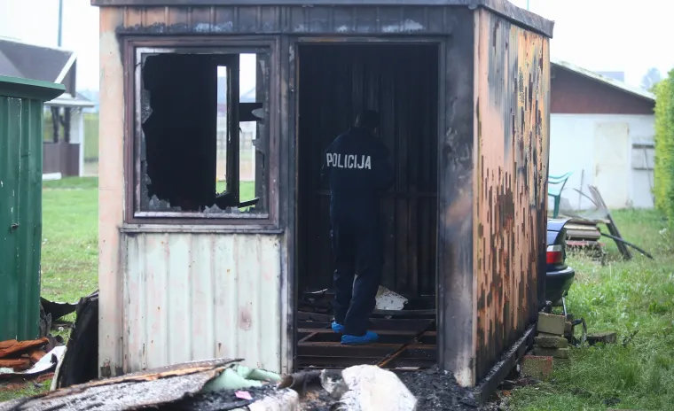 U požaru stambenog kontejnera u Hra&scaron;ću smrtno stradala jedna osoba