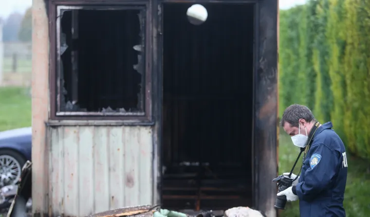 U požaru stambenog kontejnera u Hra&scaron;ću smrtno stradala jedna osoba