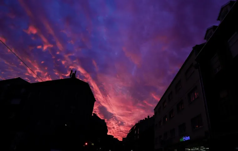 Nikoga ne ostavlja ravnodušnim: Pogledajte kako je izgledao zalazak Sunca u Zagrebu!