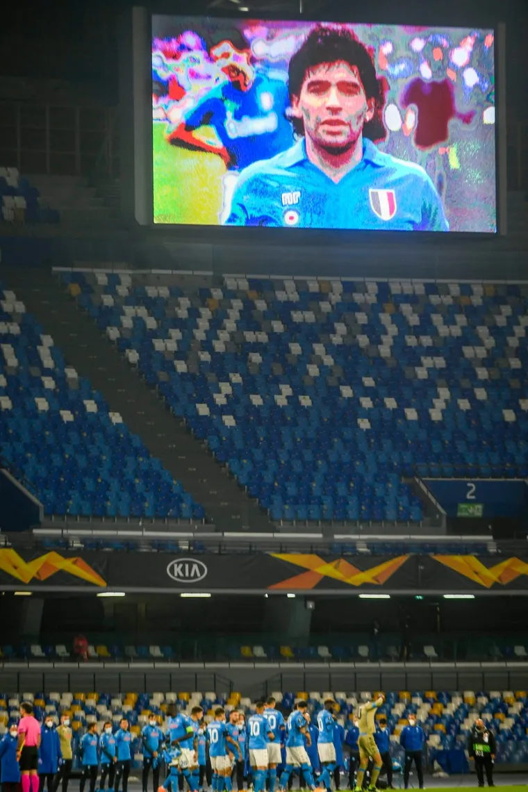 OBRAČUN RIJEKE I NAPOLIJA POČEO S MINUTOM &Scaron;UTNJE: Nikad tužniji uvod u utakmicu na San Paolu