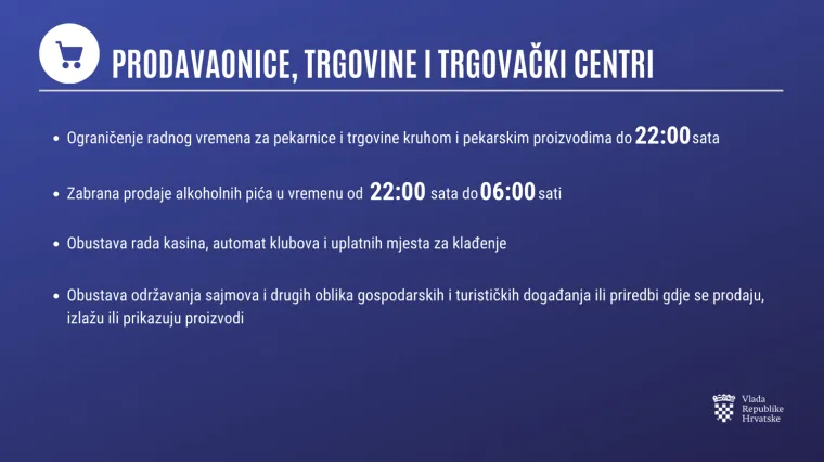 OVO SU NOVE MJERE: Hrvatska se zatvara od subote, donosimo popis i detaljan opis svih mjera koje stupaju na snagu