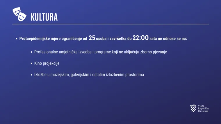 OVO SU NOVE MJERE: Hrvatska se zatvara od subote, donosimo popis i detaljan opis svih mjera koje stupaju na snagu