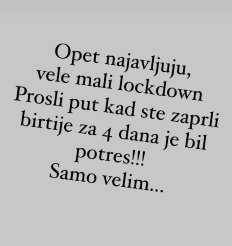 'Kakav početak, takav i kraj': I dalje se &scaron;alimo na račun mjera Stožera
