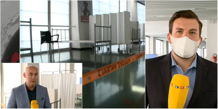 Medicinsko osoblje stiglo u Arenu prije dolaska Covid pacijenata