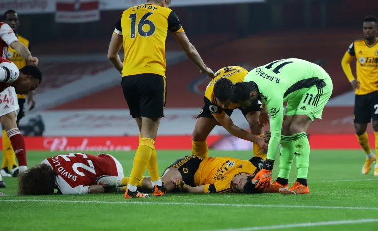 [FOTO] SPA&Scaron;AVALI MU ŽIVOT USRED UTAKMICE: Zaradio ozljedu glave