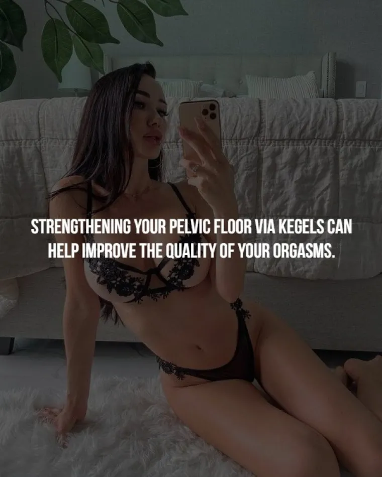 Osnaživanjem mišića zdjelice Kegelovim vježbama možete povećati kvalitetu svojih orgazama.