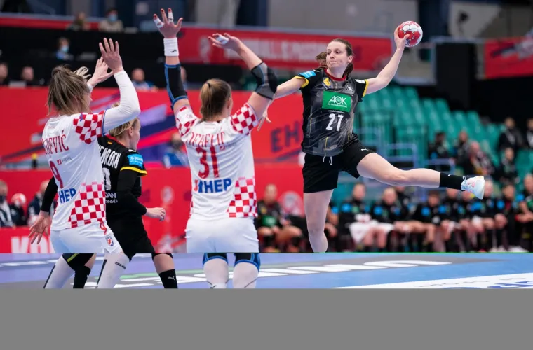 Hrvatska je fantastično ušla u nastavak. Golovima Dore Krsnik, Ćamile Mičijević (3) i Larisse Kalaus naše su djevojke napravile seriju 5-0 za 17-12, a Njemice su prvi gol zabile tek nakon 10 minuta igre. U 45. minuti Hrvatska je stigla do velikih šest golova prednosti, a u posljednjih 10 minuta ušlo se rezultatom 20-15. Njemačka se minutu i pol približila na 22-20, no Debelić je svojim šestim golom na utakmici vratila na +3.   Hrvatsku su do fantastične pobjede predvodile Debelić sa šest i Mičijević sa četiri gola, dok je Pijević imala čak 16 obrana.   U suparničkim redovima najefikasnija je bila Julia Maidhof s devet golova, dok je njihova najbolja igračica Emily Bolk zabila samo dva gola.  Najbolji plasman na europskim prvenstvima Hrvatice su ostvarile na prvom izdanju tog natjecanja 1994. u Njemačkoj, kad su osvojile peto mjesto, a još su dvaput bile šeste (1996. i 2008.). Na svjetskim prvenstvima su dvaput bile zaustavljene u četvrtfinalu (1997. i 2011.), baš kao i u jedinom nastupu na olimpijskom turniru, 2012. u Londonu.