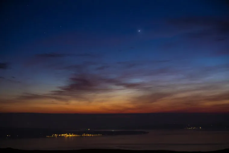 Gornje Sitno: Promatranje velike konjunkcije planeta Jupitera i Saturna