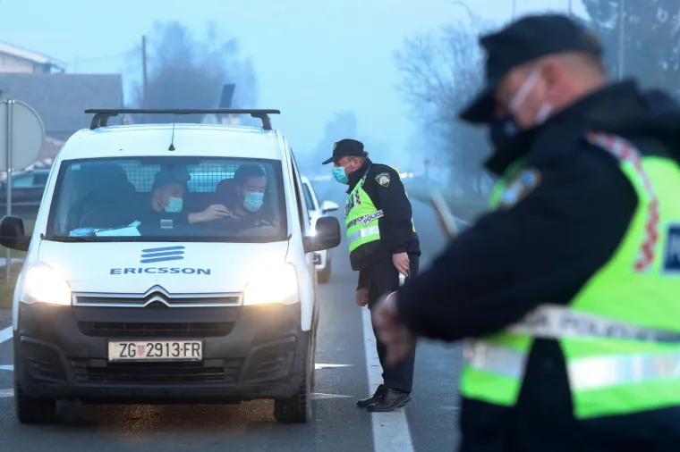 POLICIJA BLOKIRALA IZLAZE IZ ŽUPANIJA: Provjeravaju propusnice za putovanje i vraćaju sve koji ih nemaju