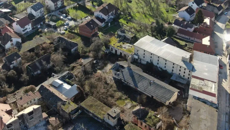 Pogledajte Petrinju iz zraka