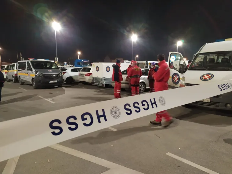 HGSS na terenu u Petrinji