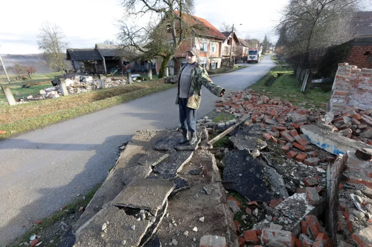 STRAŠNI PRIZORI IZ NOVOG SELA GLINSKO: Posljedice razornog potresa su zastrašujuće