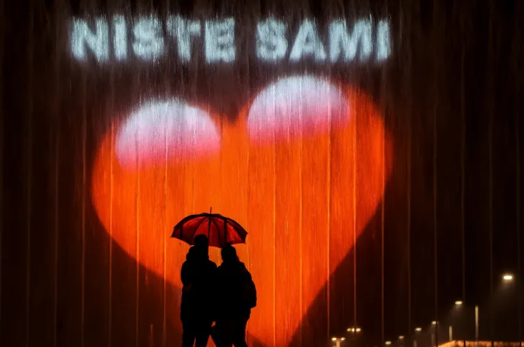 Zagrebačke fontane svijetle za Banovinu