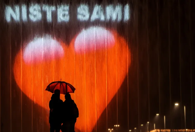 Zagrebačke fontane svijetle za Banovinu