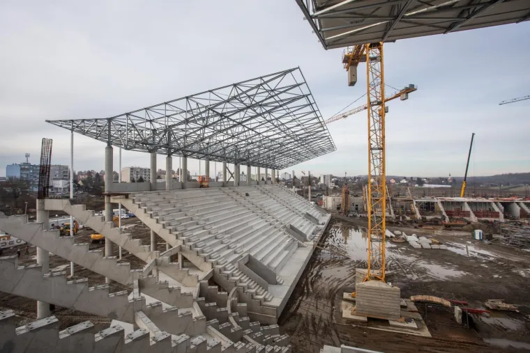 NAJMODERNIJI I NAJLJEP&Scaron;I STADION U HRVATSKOJ IZ DANA U DAN RASTE: Pogledajte najnovije kadrove budućeg Osijekovog doma