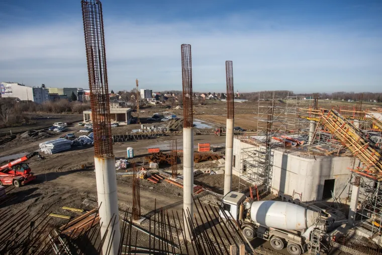 Radovi na novom stadionu osječkog prvoliga&scaron;a na Pampasu u punom su jeku
