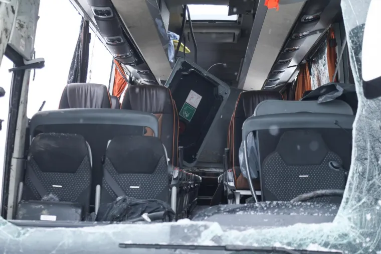 Autobus sletio s autoceste kod Jastrebarskog