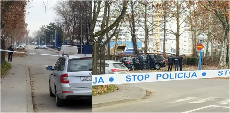 Policija je na mjestu napada na zagrebačkom Žitnjaku: Mu&scaron;karac i žena upucani nakon &scaron;to su iza&scaron;li iz auta!