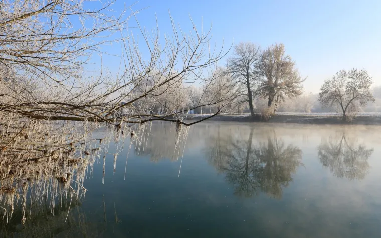 Snježna idila u gradu na četiri rijeke