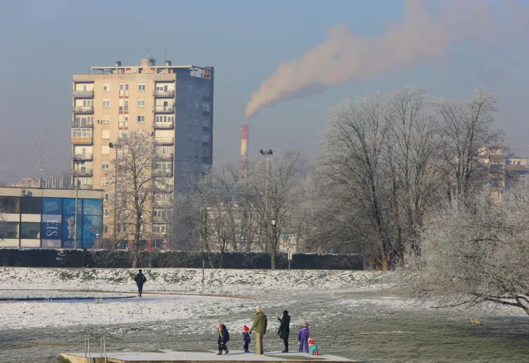 Snježna idila u gradu na četiri rijeke