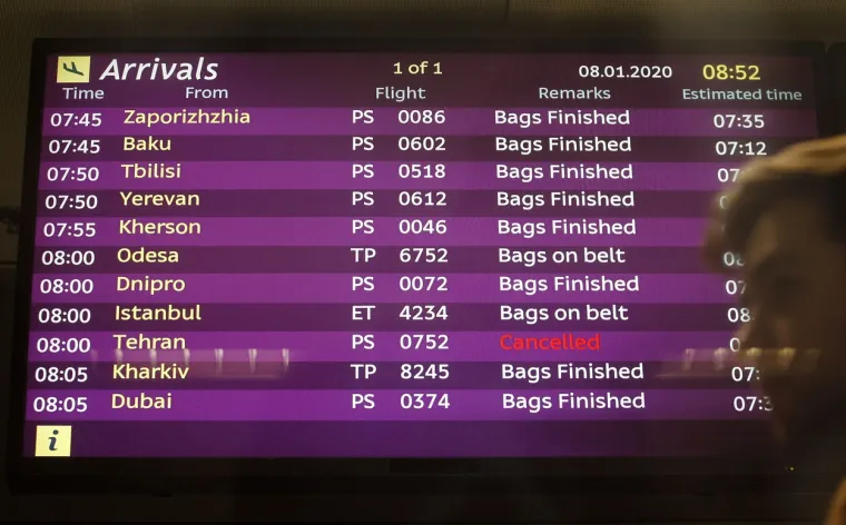 Kad se početkom siječnja iznad Teherana srušio ukrajinski putnički zrakoplov činilo se to kao jedna u nizu tragičnih avionskih nesreća, ali... Ubrzo se pojavila informacija da je avion zapravo srušila ruska raketa iz iranskog sustava protuzračne obrane. Razlog - Iranci su mislili da je avion zapravo američka raketa. Srušili su ga slučajno. (Foto: Profimedia)