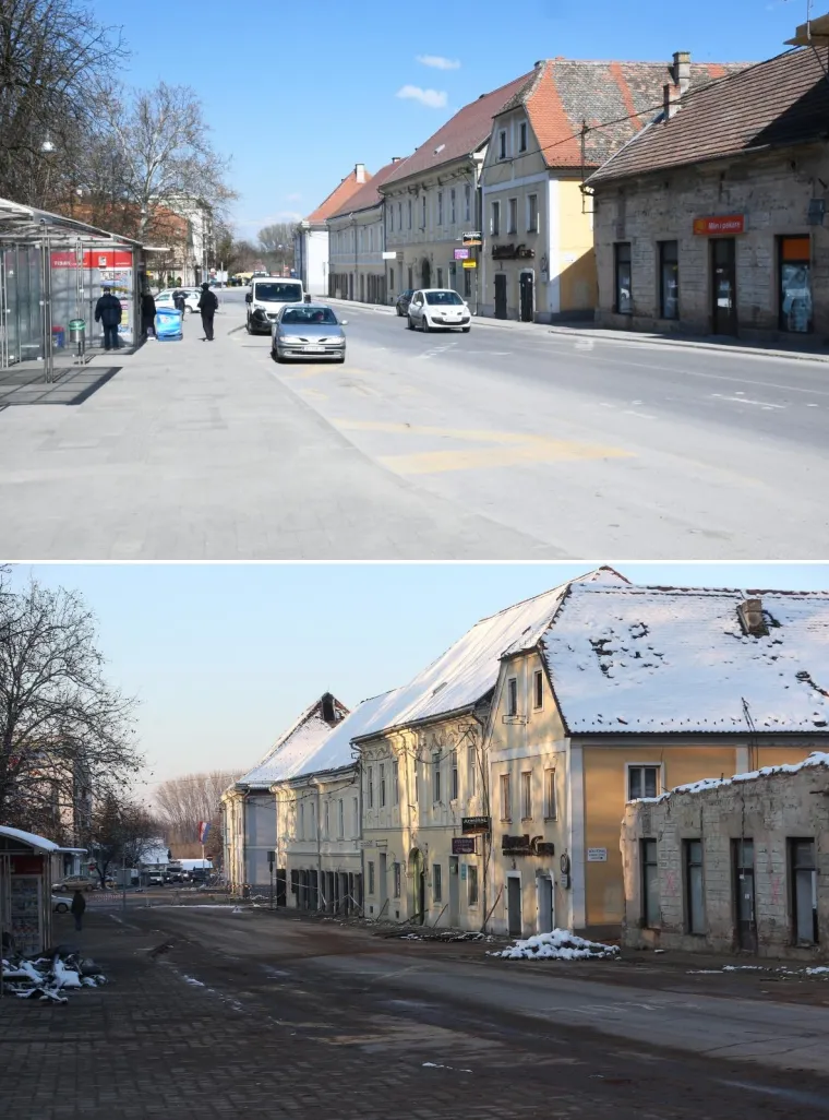 Pogledajte fotografije koje srce slamaju: Petrinja i Sisak prije i poslije potresa