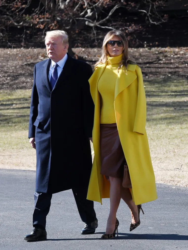 Melania i Donald Trump, veljača 2018.