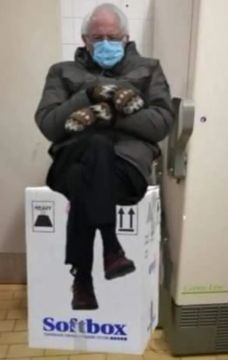 Nije Grumpy Cat, već je Grumpy Bernie: Izgleda da je ovaj političar postao 'meme' inauguracije