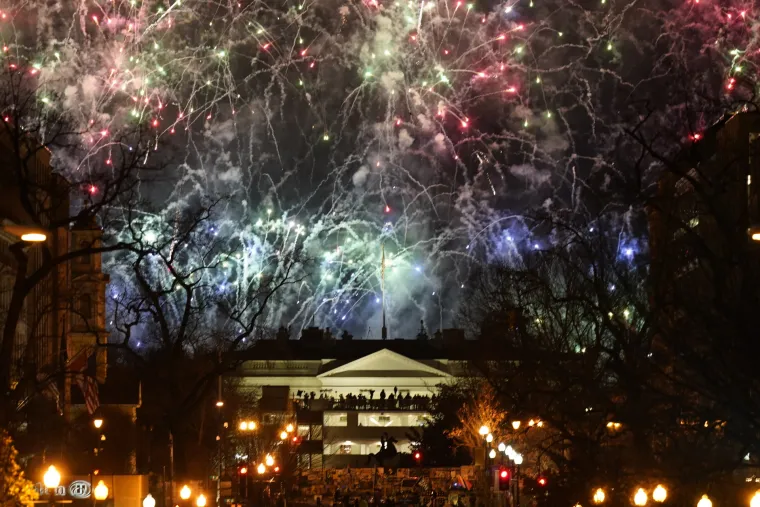 Spektakularni vatromet za inauguraciju Joea Bidena