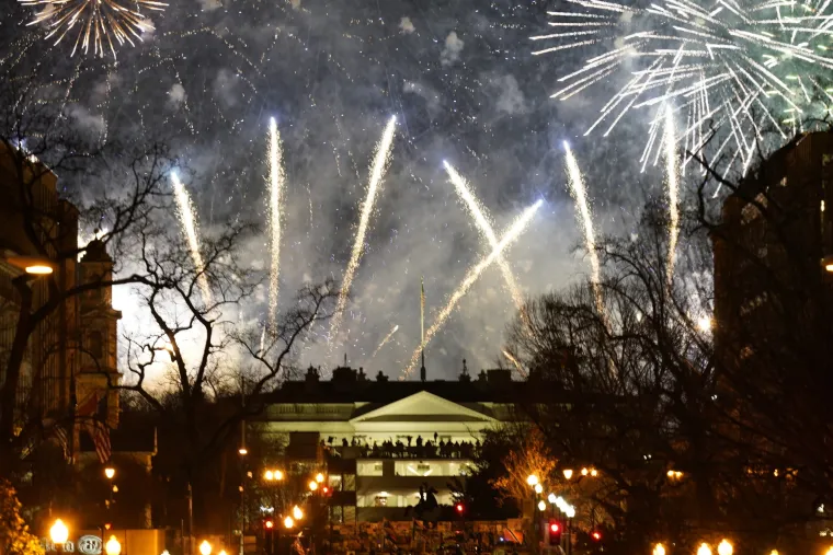 Spektakularni vatromet za inauguraciju Joea Bidena