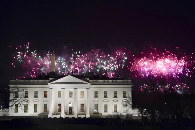 Spektakularni vatromet za inauguraciju Joea Bidena