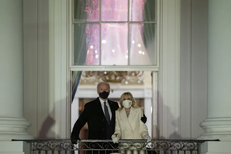 Spektakularni vatromet za inauguraciju Joea Bidena