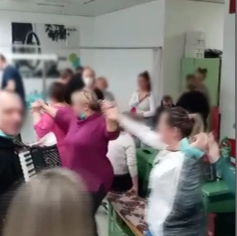 Pogledajte fotografije tuluma medicinskog osoblja u KB Dubrava