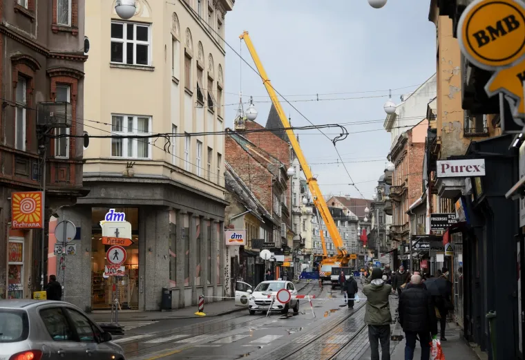 Zbog radova na sanaciji dimnjaka privremeno je zatvoren promet Ilicom