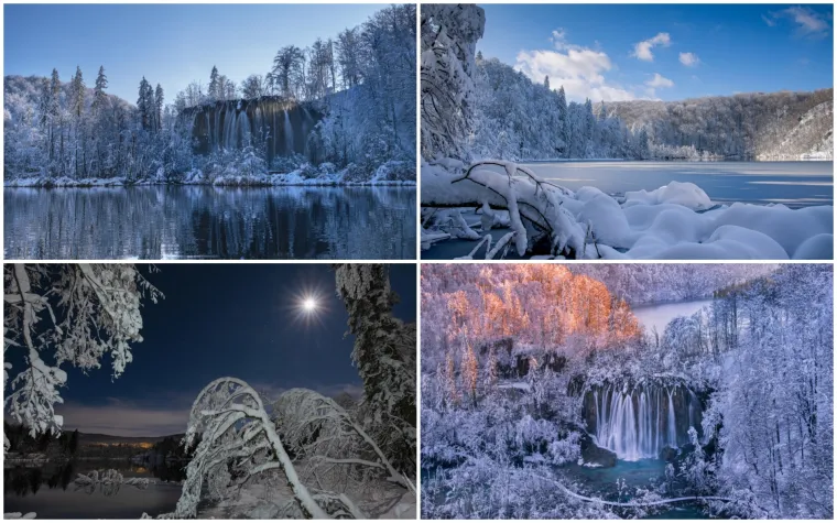 Kao iz bajke: Morate pogledati veličanstvenu ljepotu Plitvičkih jezera usred zime