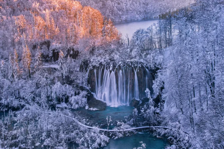 Kao iz bajke: Morate pogledati veličanstvenu ljepotu Plitvičkih jezera usred zime