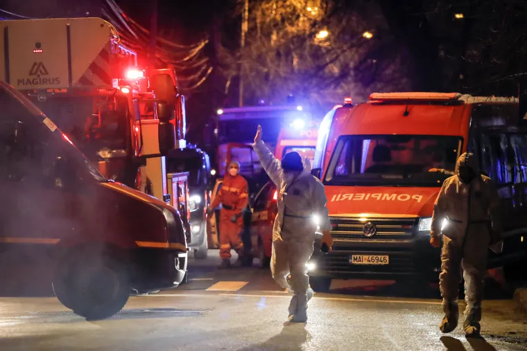 Četiri osobe poginule u požaru koji je zahvatio covid bolnicu u Rumunjskoj