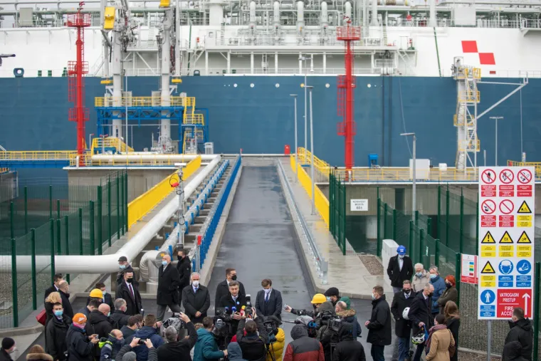Premijer Andrej Plenković pustio u pogon LNG terminal i spojni plinovod Zlobin-Omišalj