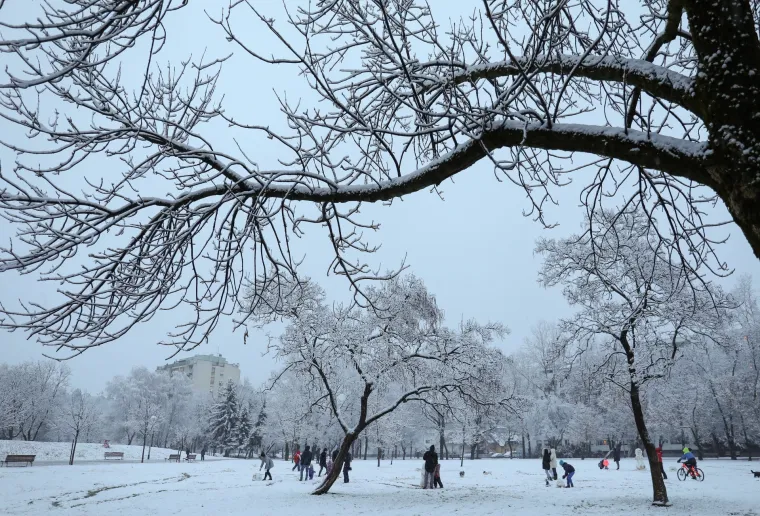 Bijeli prekrivač: Snijeg je diljem zemlje stvorio prekrasne prizore