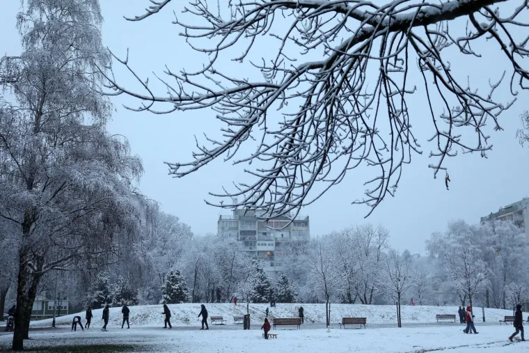 Bijeli prekrivač: Snijeg je diljem zemlje stvorio prekrasne prizore