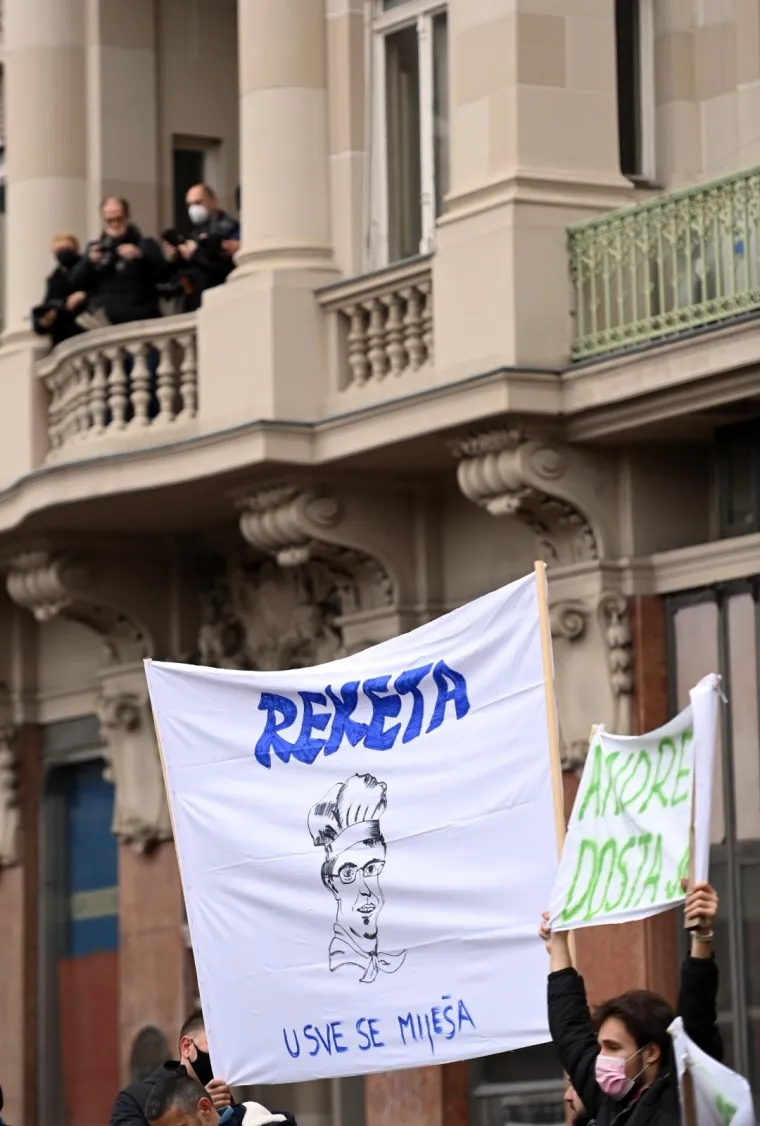 Pogledajte &scaron;to su poduzetnici poručili Plenkoviću na trasparentima - neki su bili prilično neugodni