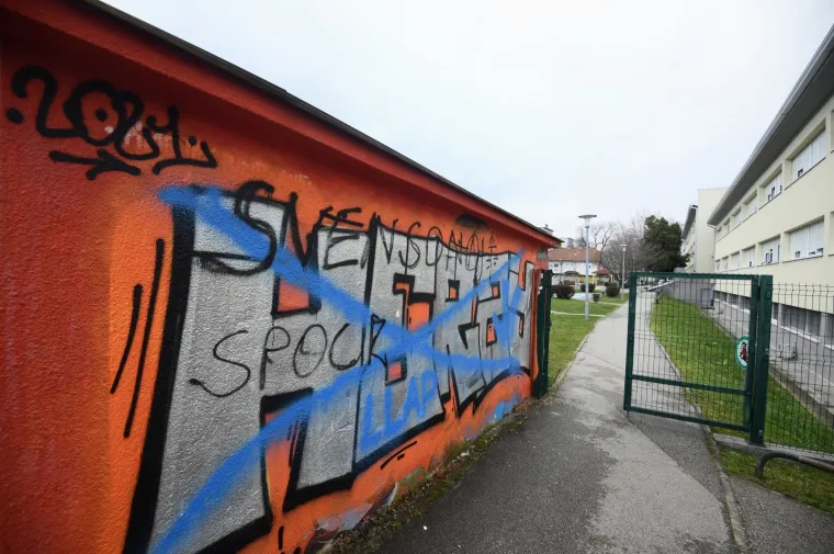 Netko je prefarbao omiljeni grafit Spocka na zagrebačkoj Tre&scaron;njevci