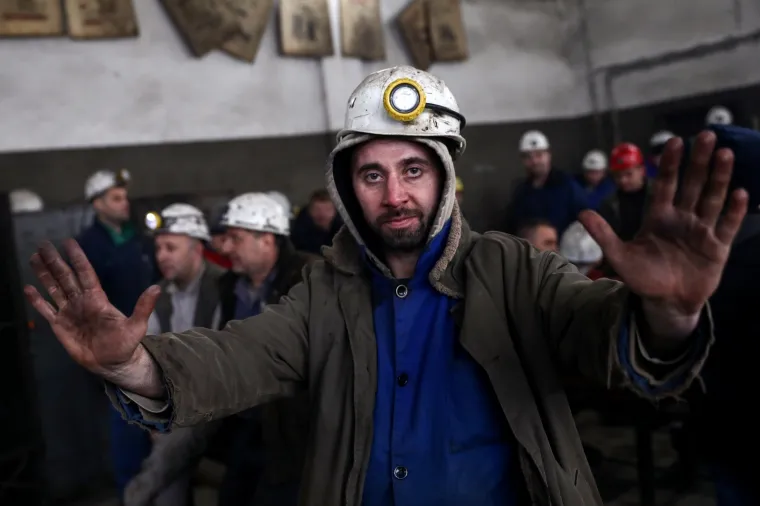 &Scaron;trajk rudara u Brezi