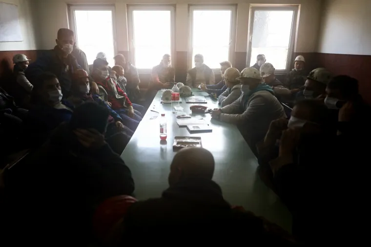 &Scaron;trajk rudara u Brezi