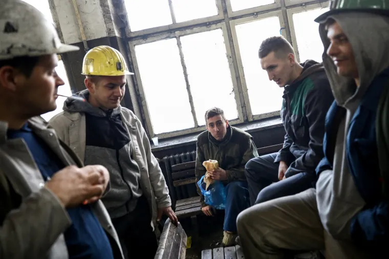 &Scaron;trajk rudara u Brezi