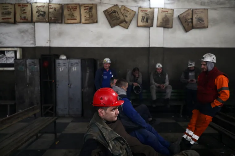 &Scaron;trajk rudara u Brezi