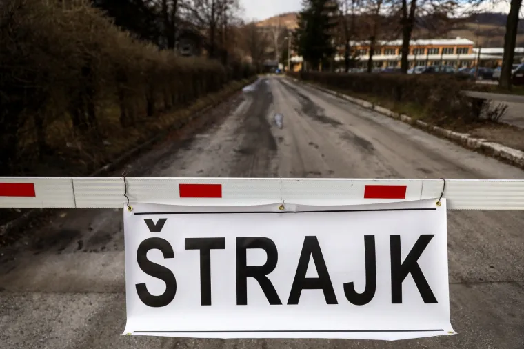 &Scaron;trajk rudara u Brezi