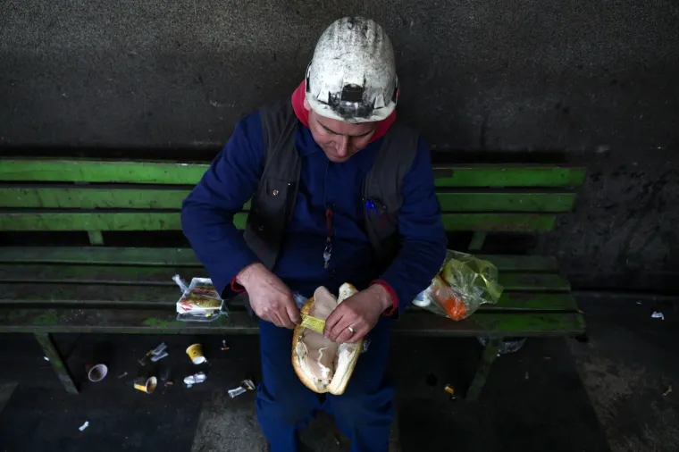 &Scaron;trajk rudara u Brezi