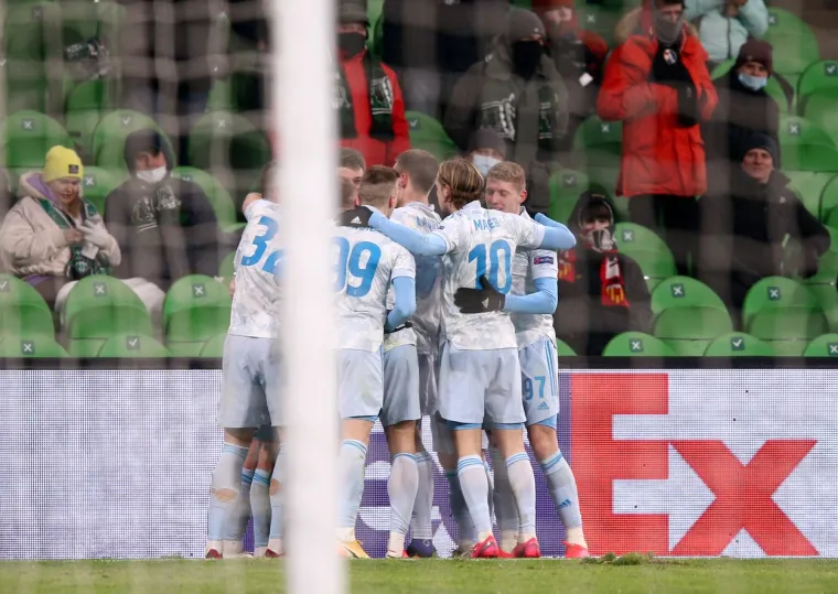 [FOTO] NOĆ ZA PAMĆENJE BRUNE PETKOVIĆA: Prizori za vječnost u hladnoj zimskoj ruskoj noći, velikoj za Dinamo
